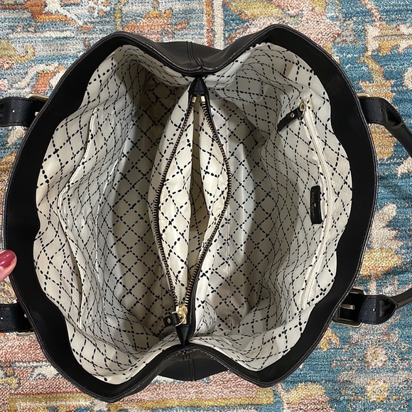 Kate Spade Ariel Black Saffiano Leather Tote - Picture 12 of 14
